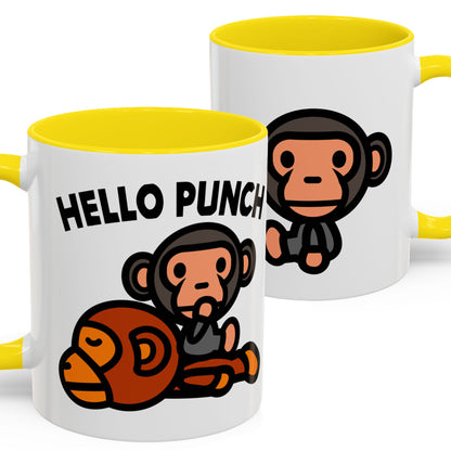 Punch, the Monkey Coffee Mug - Hello Punch