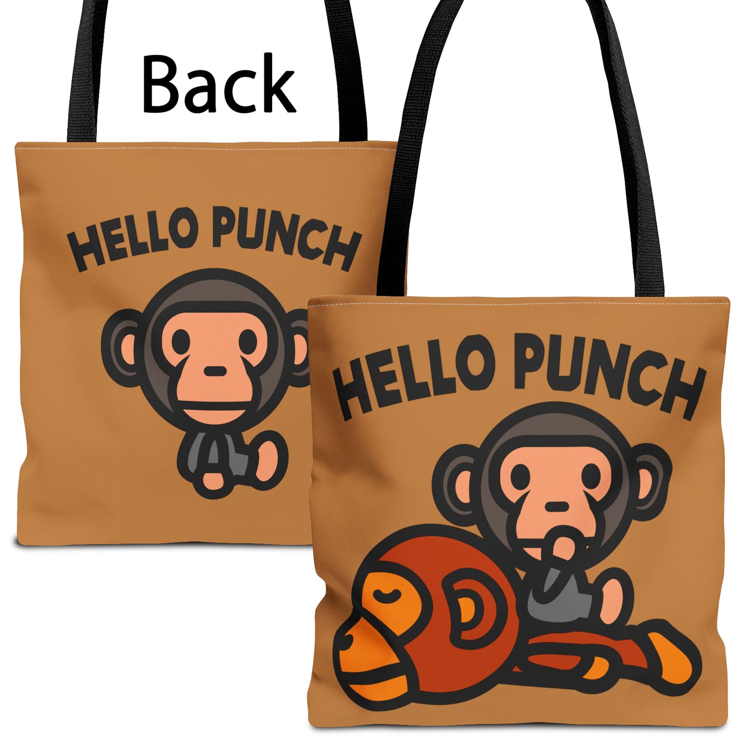 Punch, the Monkey Tote Bag - Hello Punch
