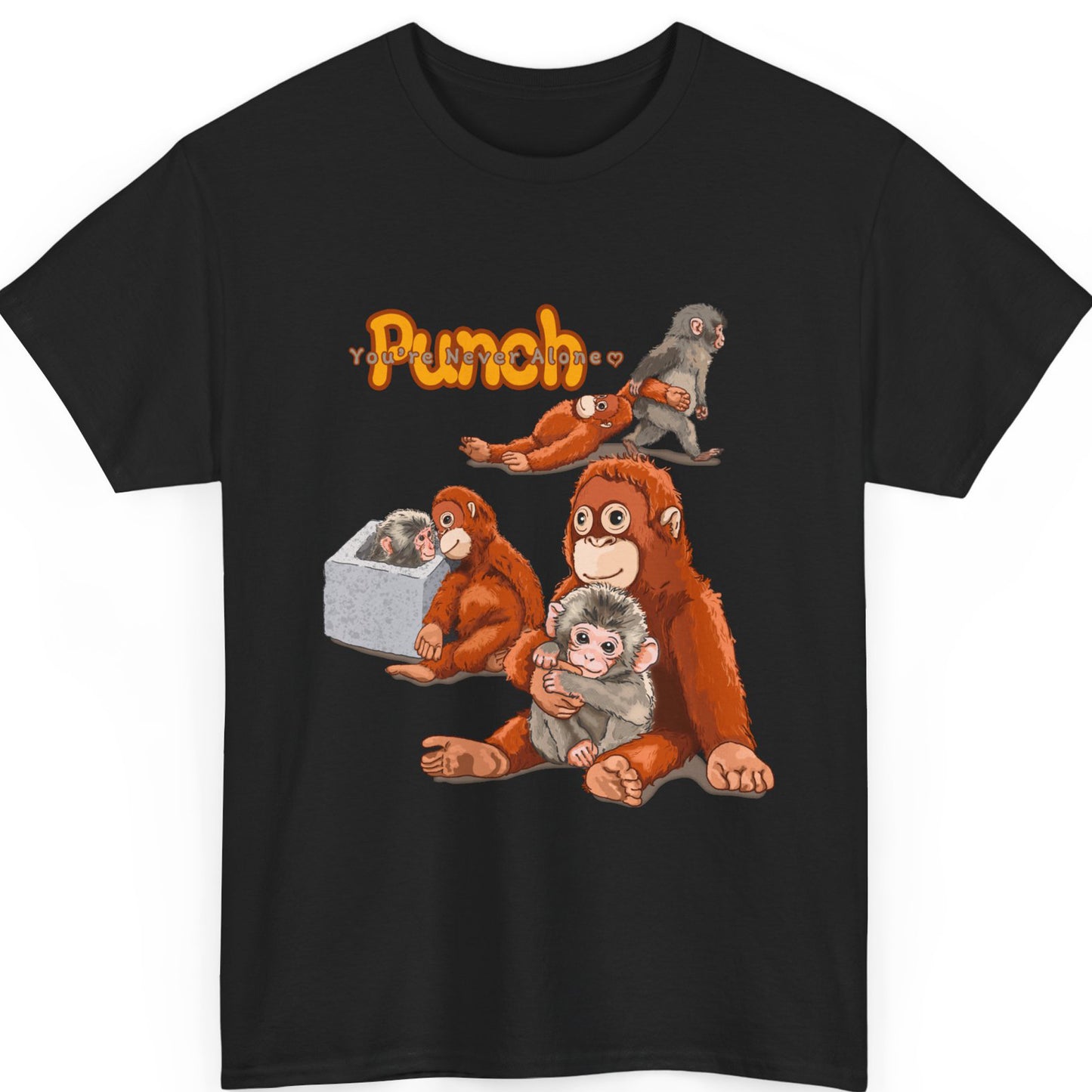 Punch, the Monkey T-Shirt - Orangutan