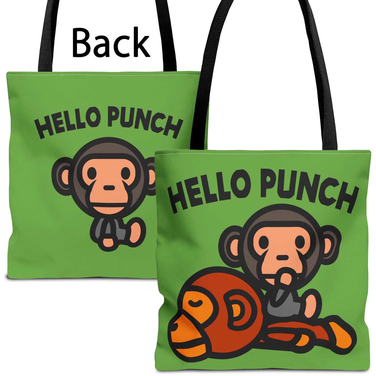Punch, the Monkey Tote Bag - Hello Punch