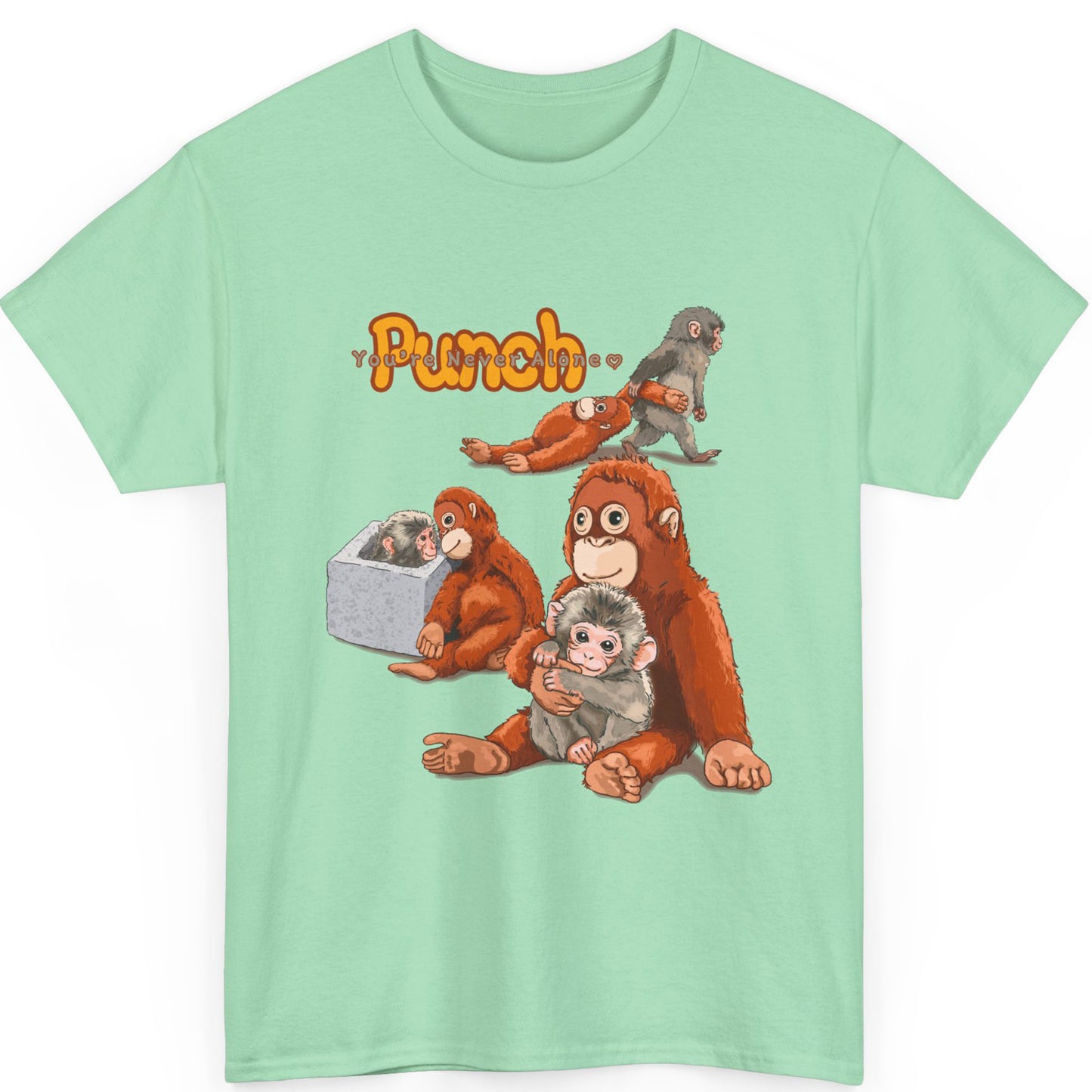 Punch, the Monkey T-Shirt - Orangutan