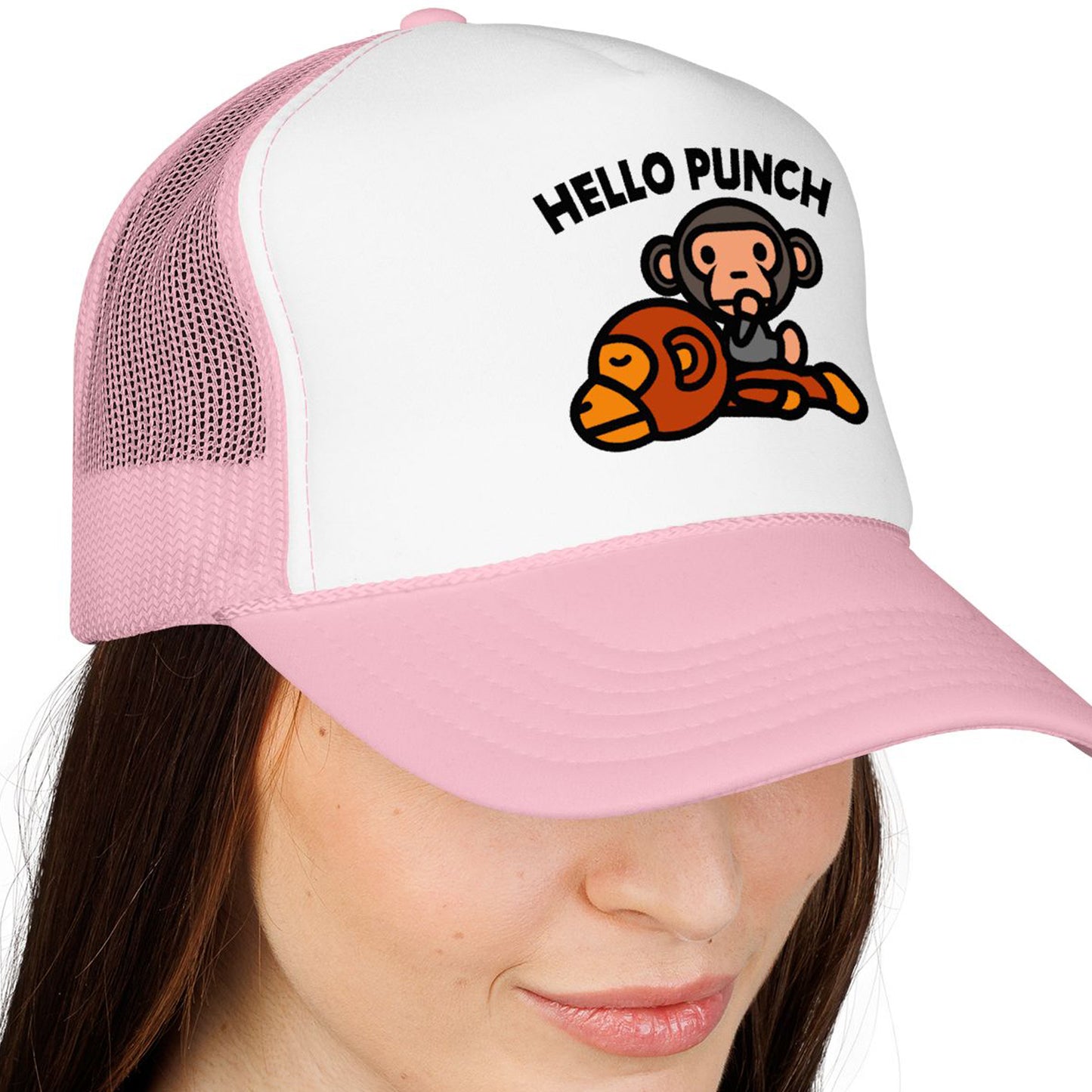 Punch, the Monkey Trucker Hat  - Oragutan