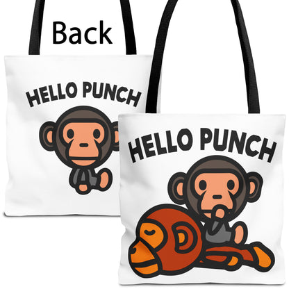 Punch, the Monkey Tote Bag - Hello Punch