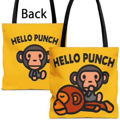 Punch, the Monkey Tote Bag - Hello Punch