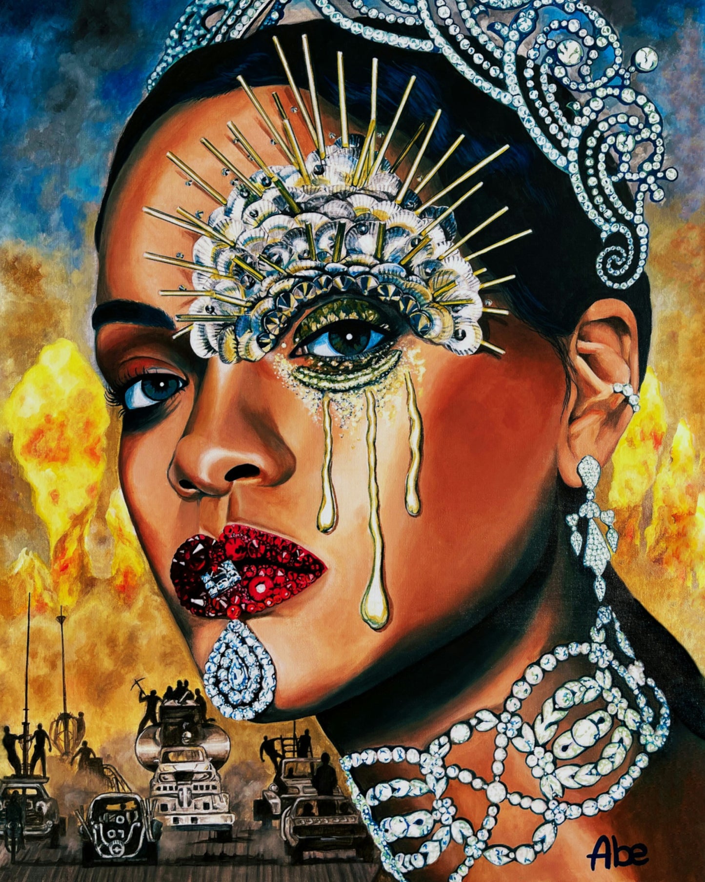 Rihanna Poster - Diamond in the Rough