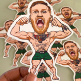 Conor McGregor, Floyd Mayweather, Khabib Stickers Set - Fighters