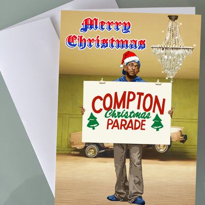 Kendrick Lamar Christmas Card - Squabble Up