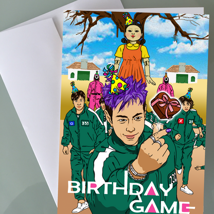 Squid Game Birthday Card - Player 230