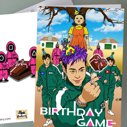 Squid Game Birthday Card - Player 230