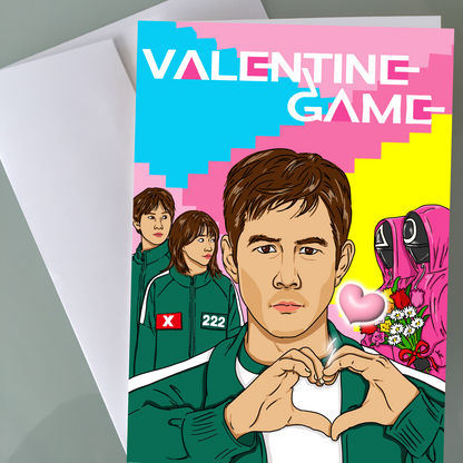 Squid Game 2 Valentine's Day Card