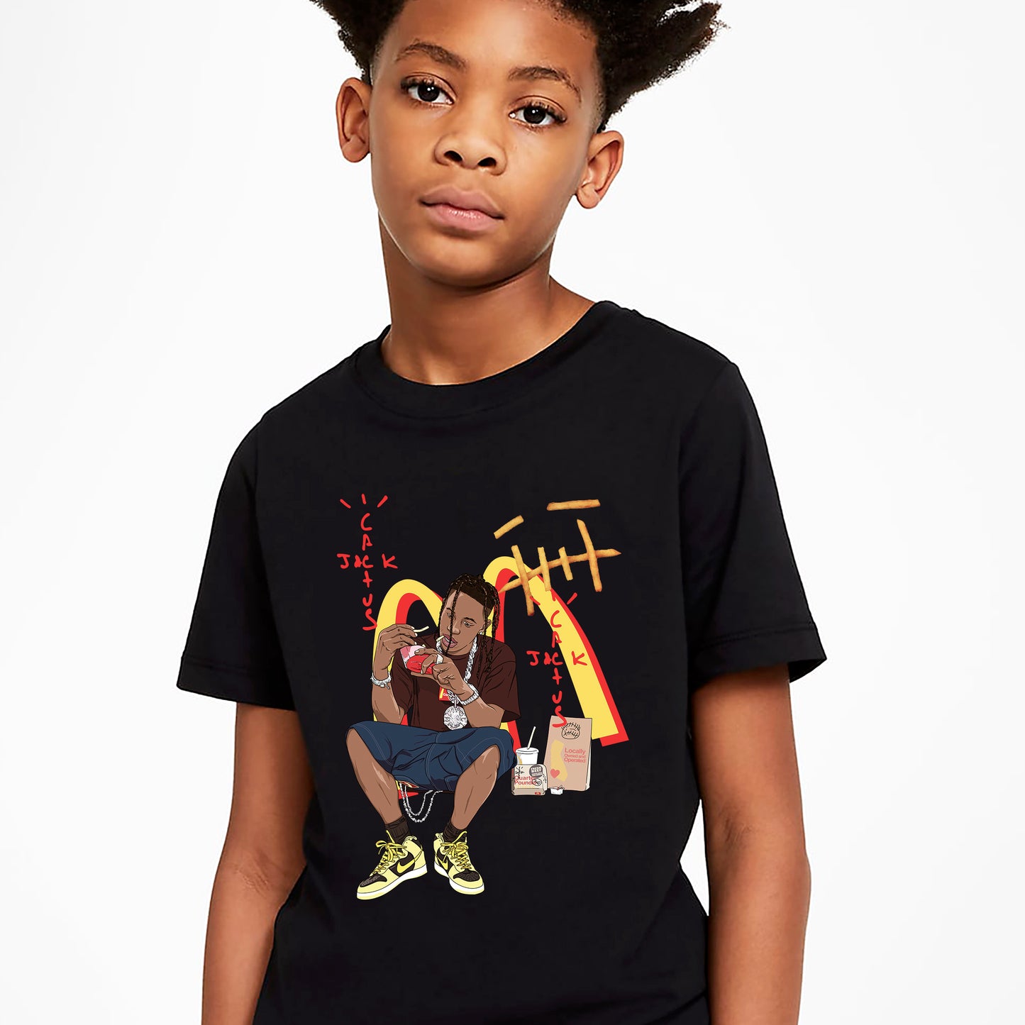 Travis Scott Kid's T-Shirt - New Franchise