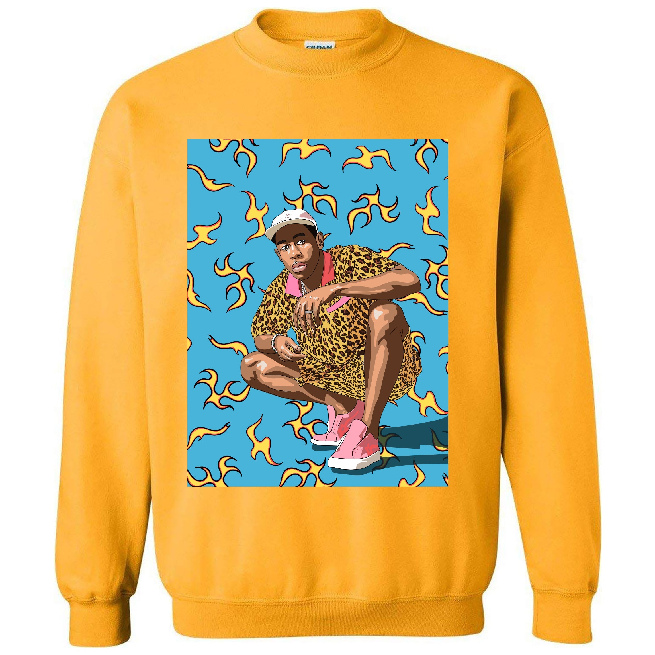 Tyler Mer Tyler the Creator Sweatshirt! Golfwang Rap Merch Hypebeast Supreme Art ...