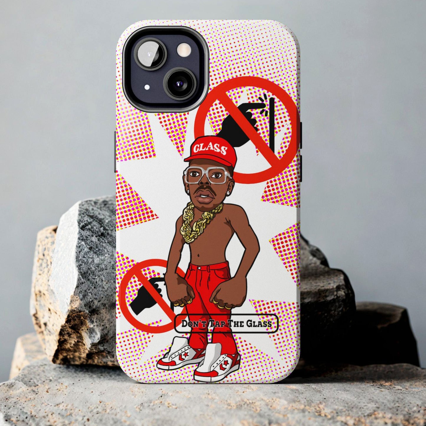 Tyler the Creator iPhone Case - Don't Tap The Glass