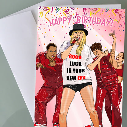 Taylor Swift Birthday Card - Eras