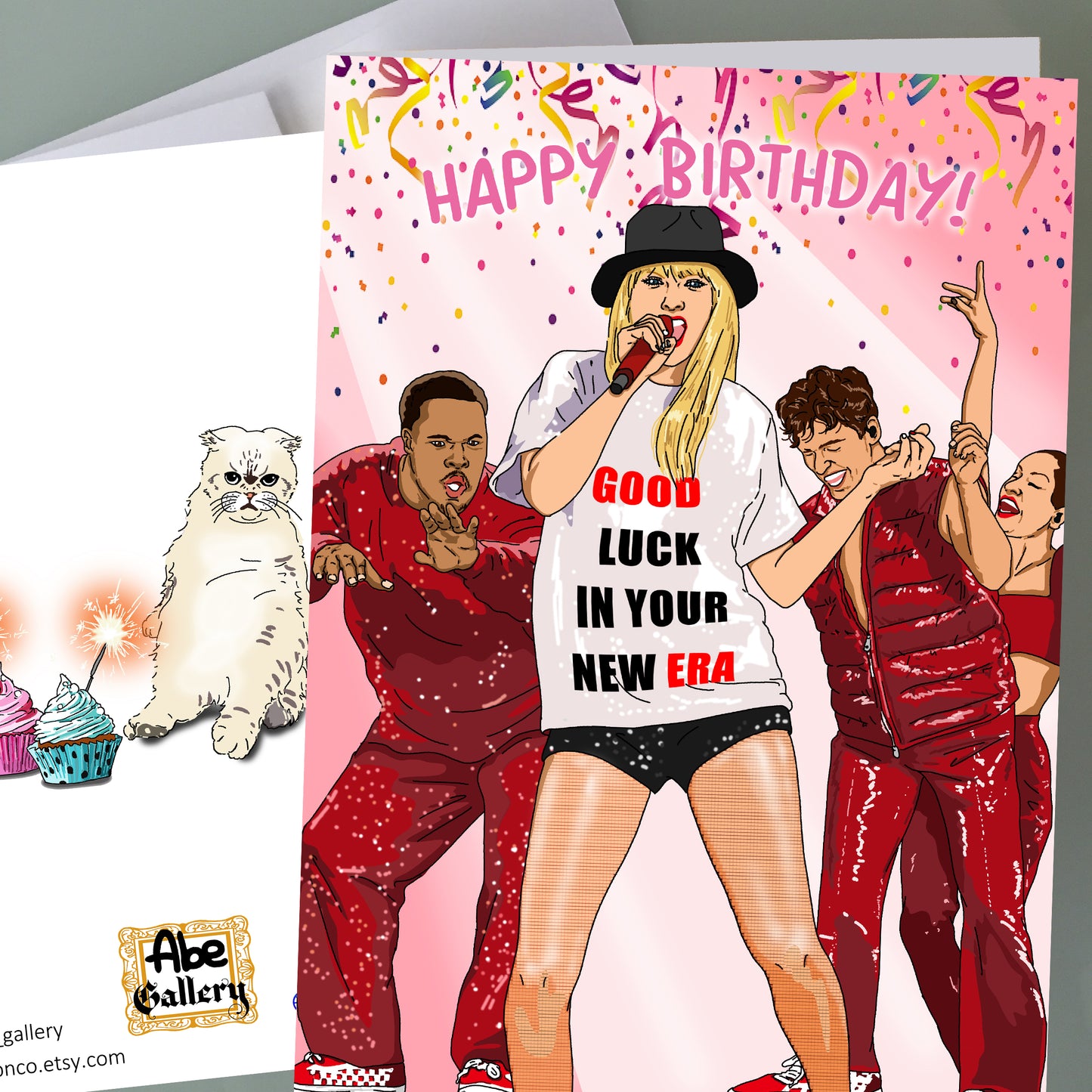 Taylor Swift Birthday Card - Eras