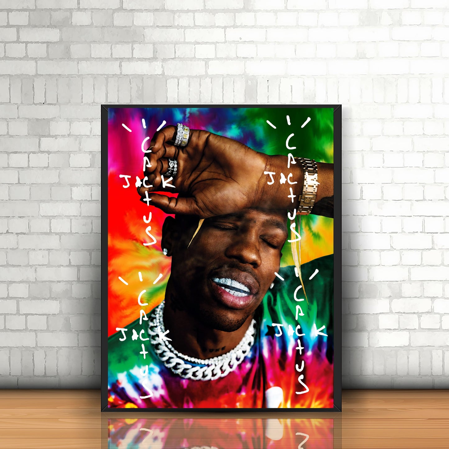 Travis Scott Poster! Cactus Jack, Hip Hop Wall Art Hypebeast Rap Merch –  Abe Gallery
