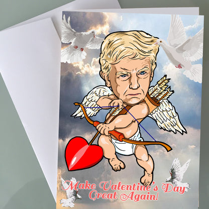 Donald Trump Valentine's Day Card - Cupid