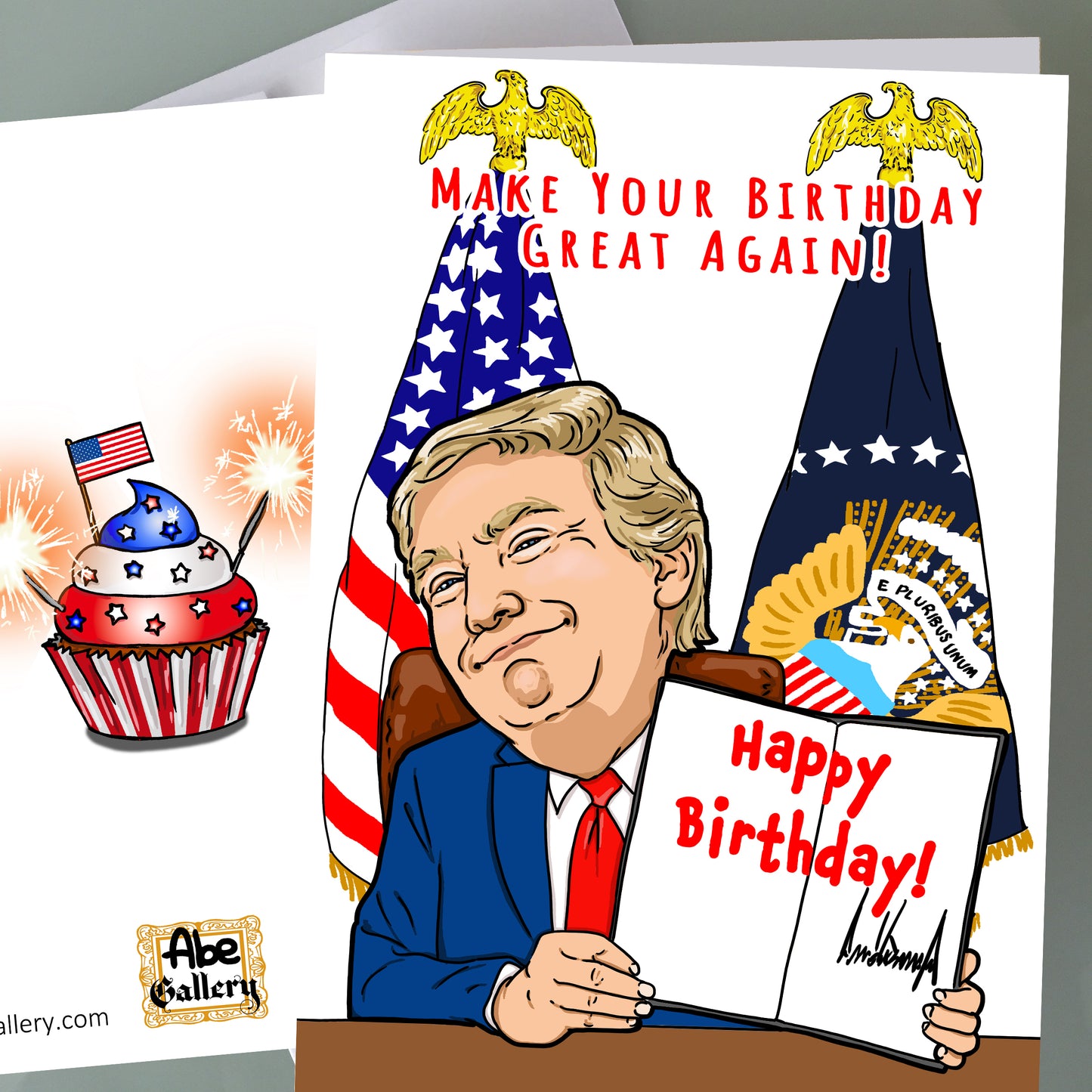 Donald Trump Birthday Card - Executive Order