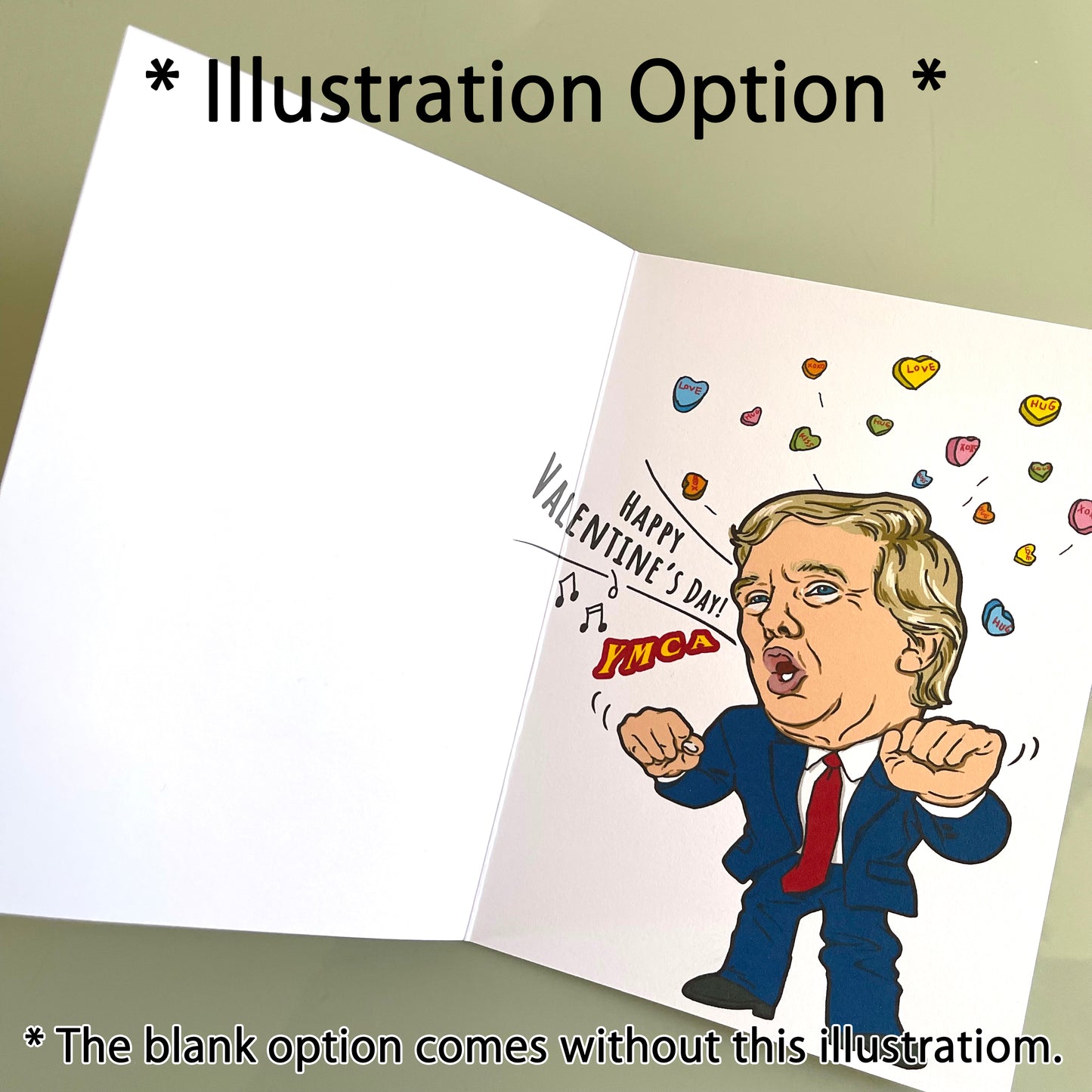 Donald Trump Valentine's Day Card - Cupid