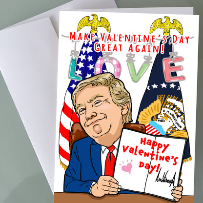 Donald Trump Valentine's Day Card - Executive Order