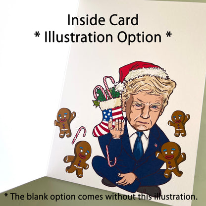 Donald Trump Christmas Card - Angel
