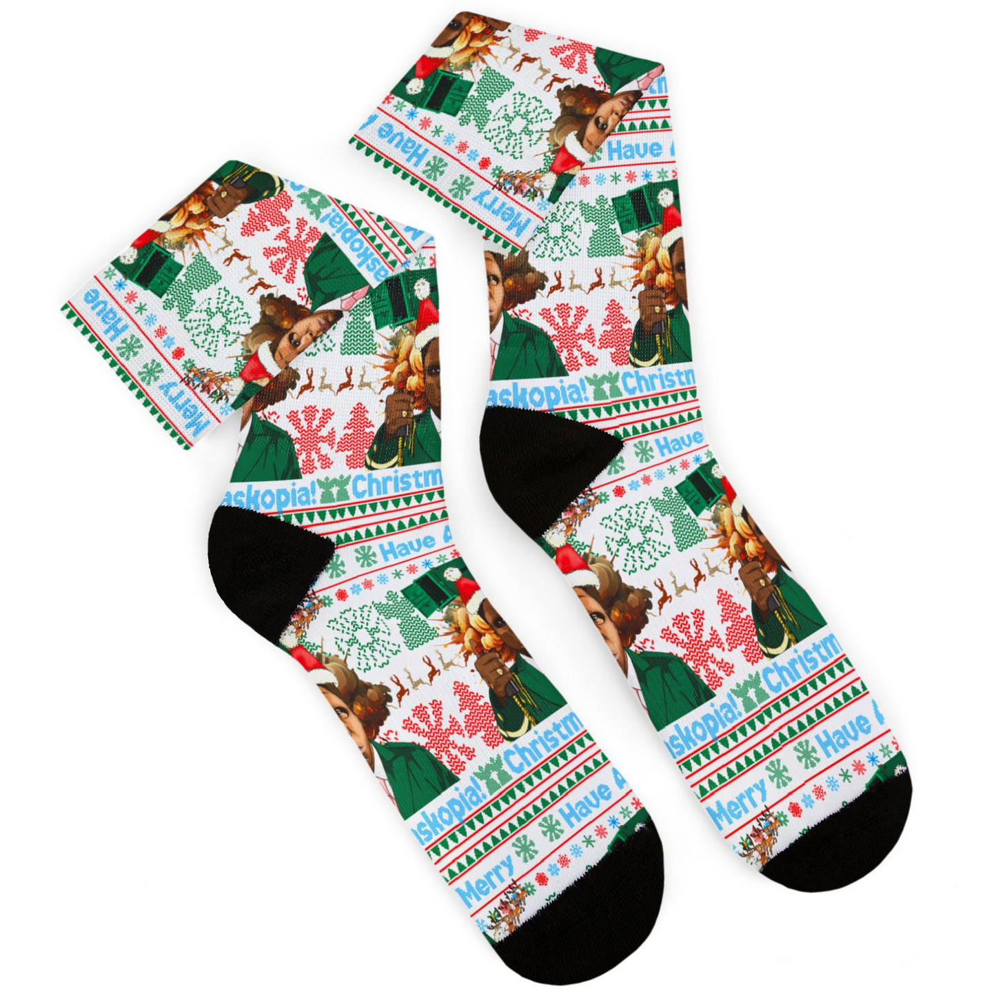 Tyler The Creator Christmas Socks - Chromakopia