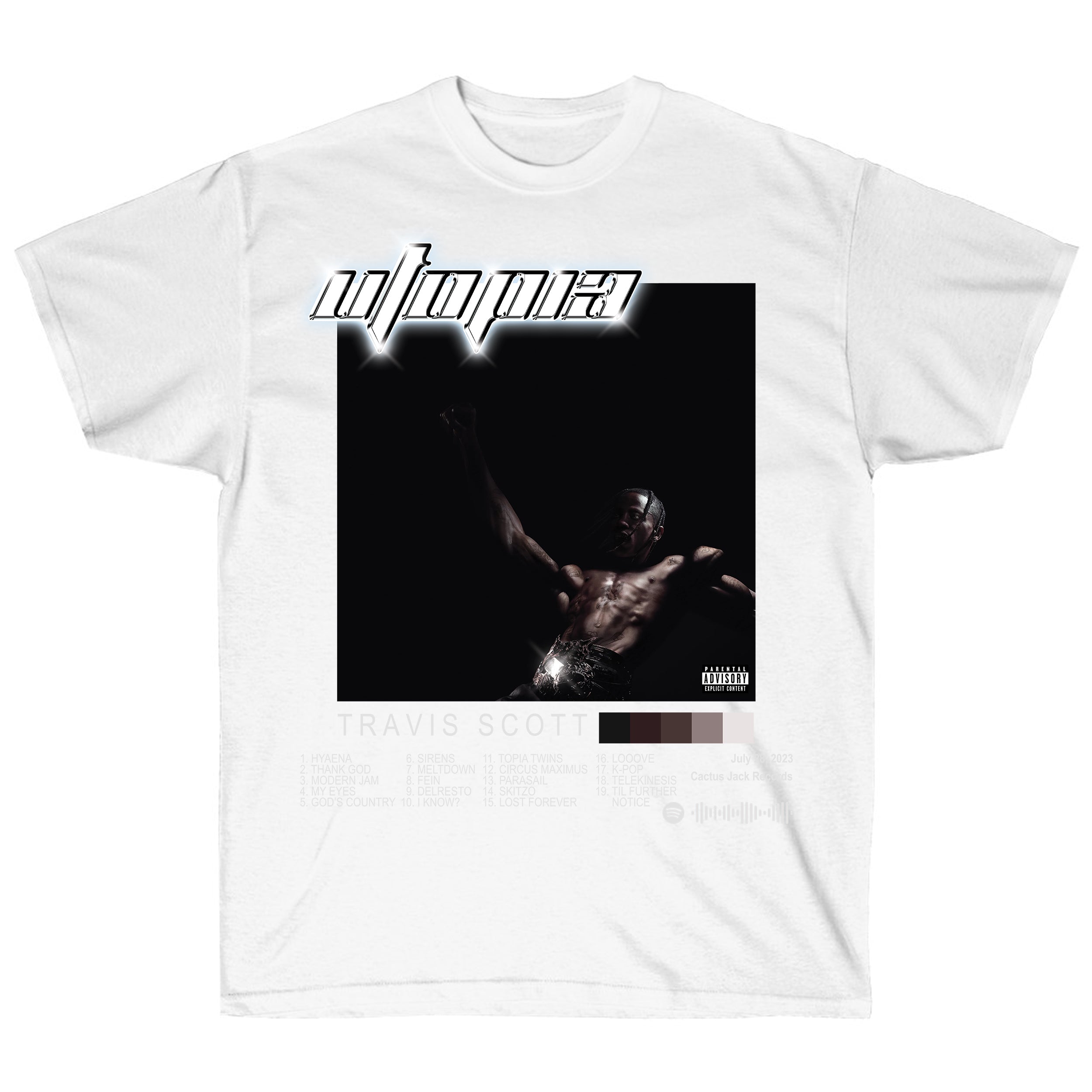 Travis Scott Album Tee - Utopia