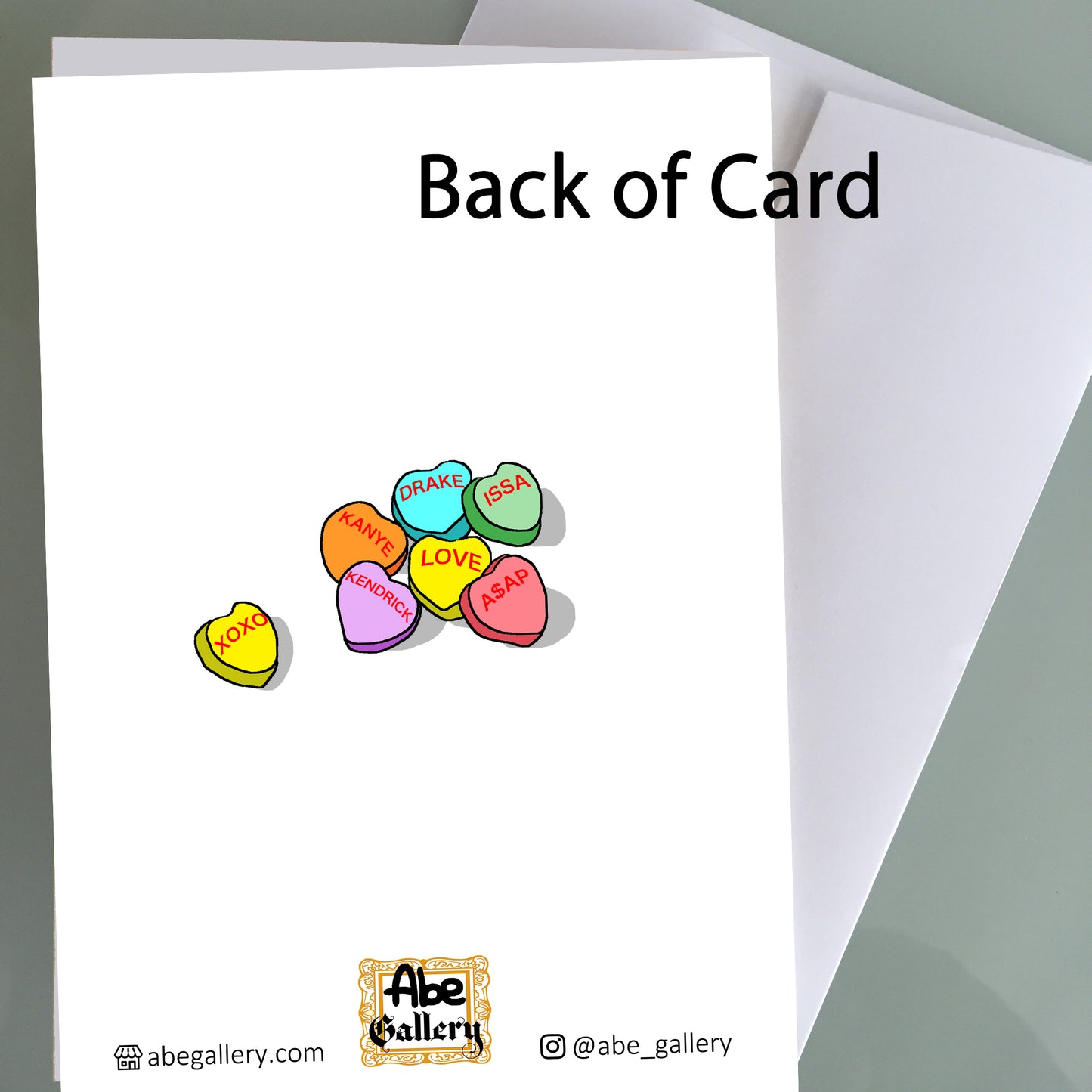 Kanye West Valentine's Day Card - KAWS