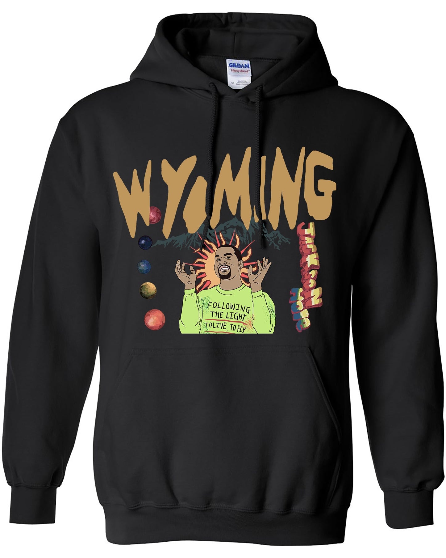 Kanye West Hoodie - Wyoming