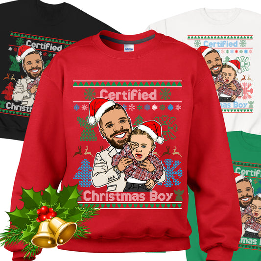 Drake Ugly Christmas Sweater - Certified Lover Boy