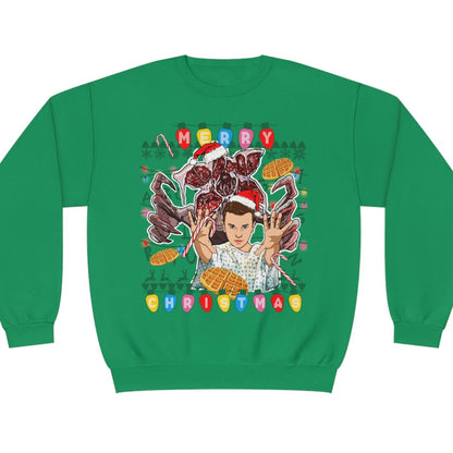 Stranger Things Ugly Christmas Sweater - Demogorgon