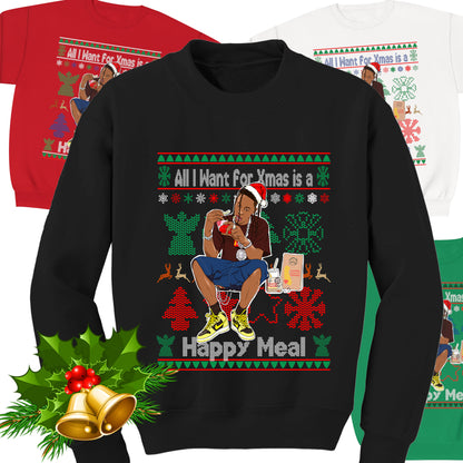 Travis Scott Ugly Christmas Sweater - Travis Meal