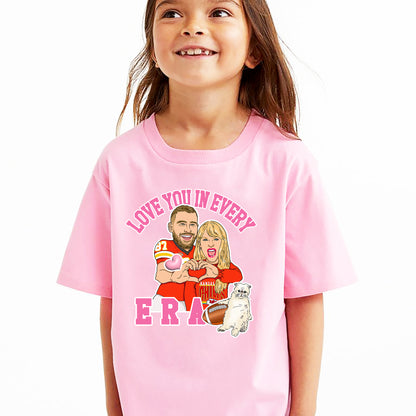 Taylor Swift, Travis Kelce Kid's T-Shirt - Love Story