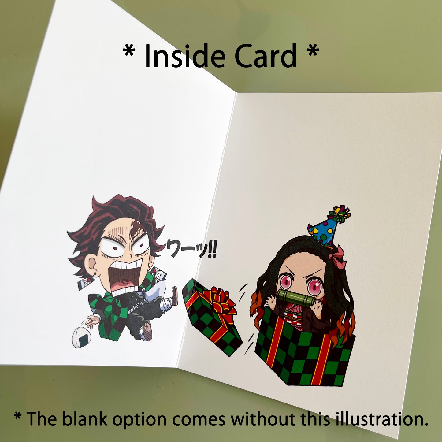 Demon Slayer Birthday Card - Akaza