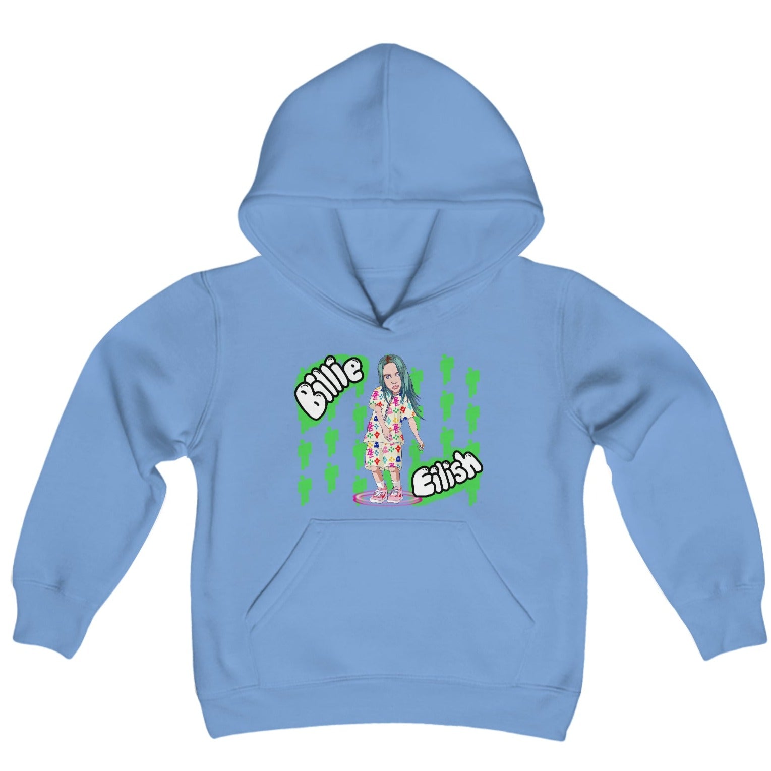 Billie Eilish Kid s Hoodie See Me In A Crown