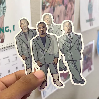 Kanye West, Travis Scott Sticker Set - Father