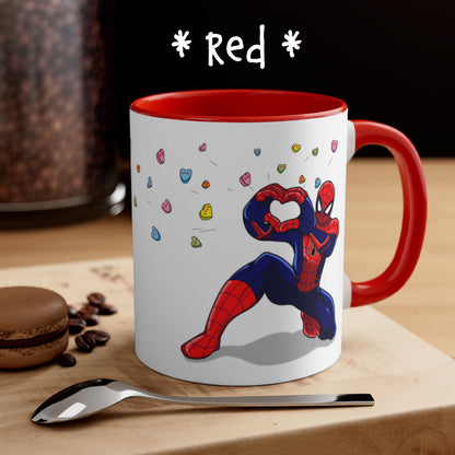 Spiderman Coffee Mug - Valentine's Day