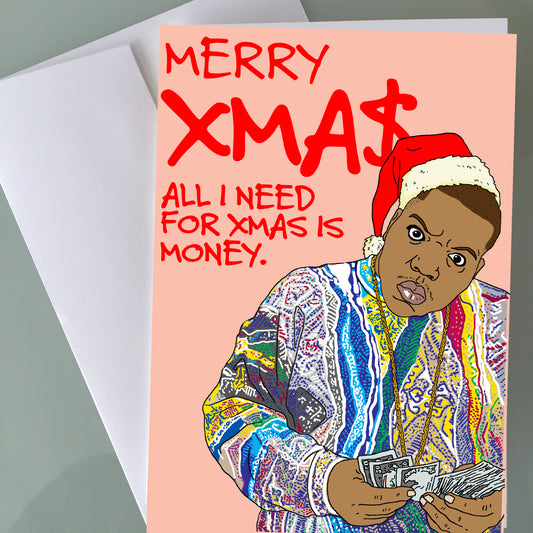 Biggie Smalls Christmas Card - Notorious