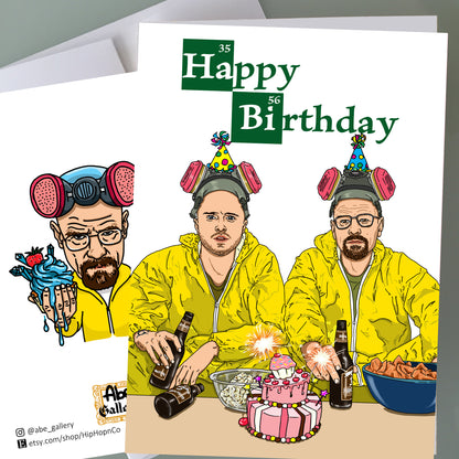 Breaking Bad Birthday Card - Cold Ones