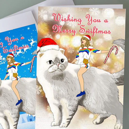 Taylor Swift Christmas Card - Swiftmas