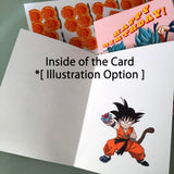 Dragon Ball Z Birthday Card - Goku vs Vegeta