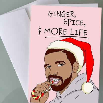 Drake Christmas Card - More Life