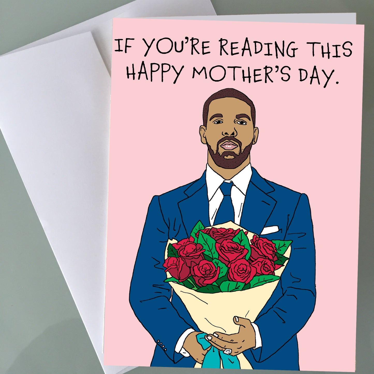 Drake Mother's Day Card - Bouquet