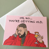 DJ Khaled Birthday Card - Suffering from Success