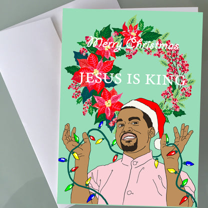 Kanye West Christmas Card - All of the Lights