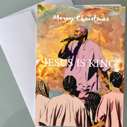 Kanye West Christmas Card - Jesus is King