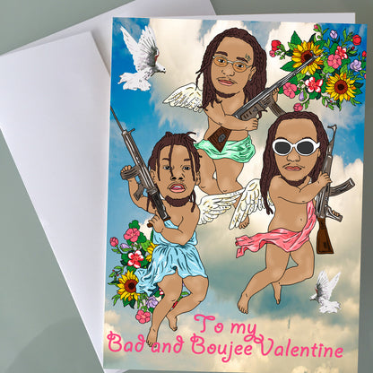 Migos Valentine's Day Card - Cupid
