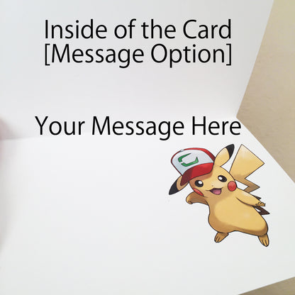 Pokemon Birthday Card - Parade