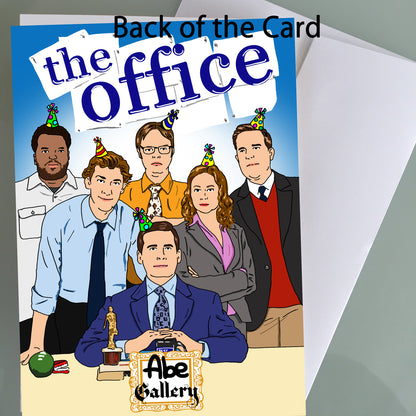 The Office Birthday Card - Dwight & Jim