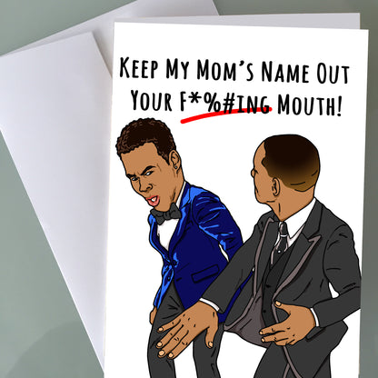 Will Smith, Chris Rock Mother's Day Card - Oscars